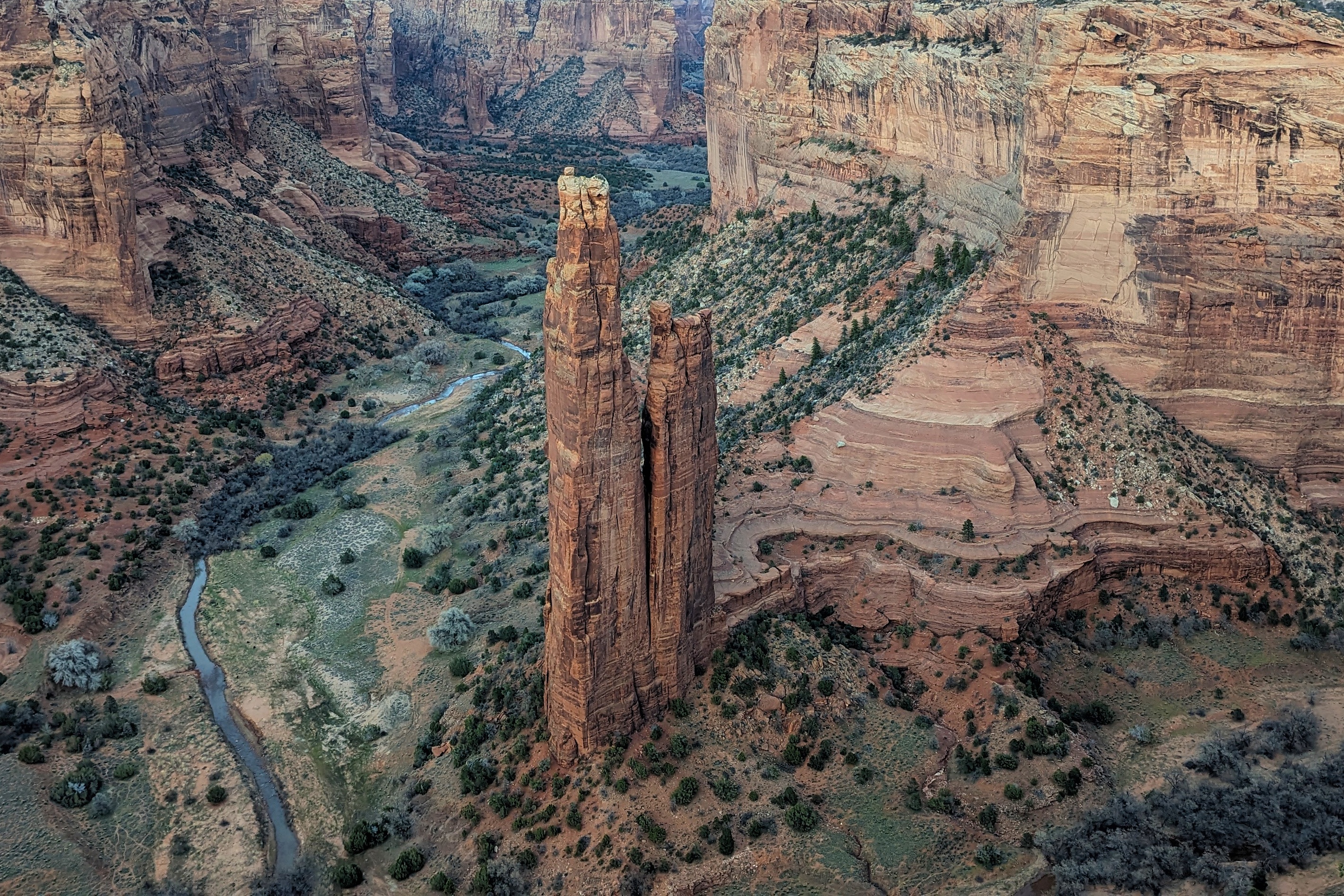 Spider Rock au Canyon de Chelly